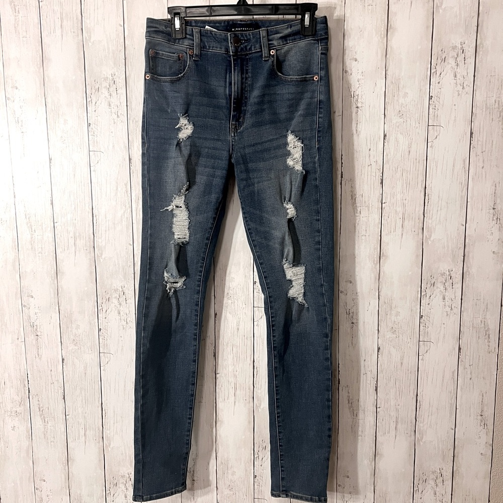 Aeropostale High Rise Jeggings - 10 LONG
